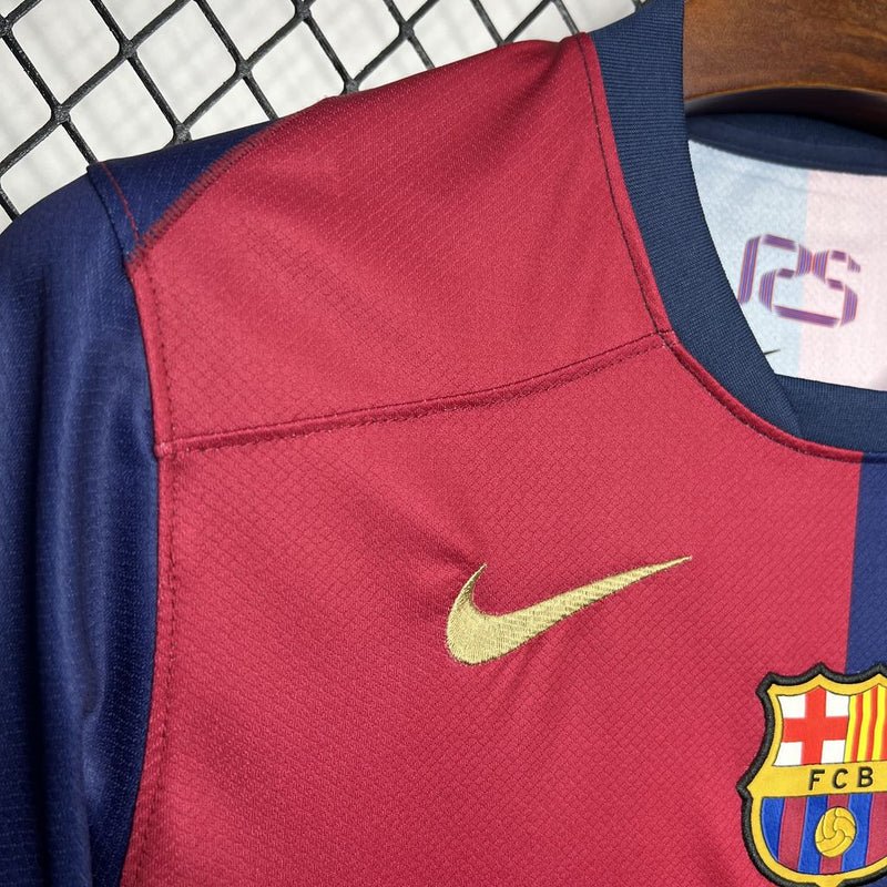 Camisa Barcelona Home 24/25 - Nike Torcedor Masculina Lançamento