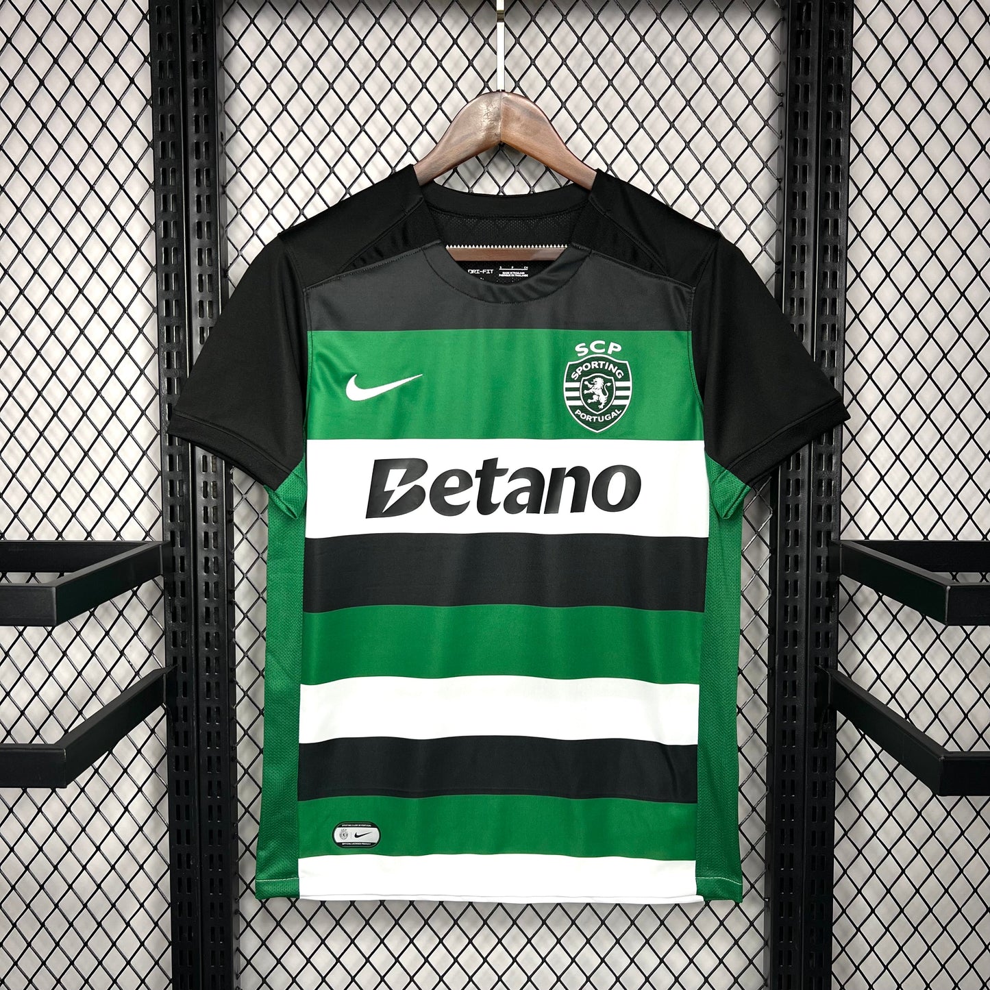 Camisa Sporting Titular 24/25 - Torcedor Masculina Lançamento