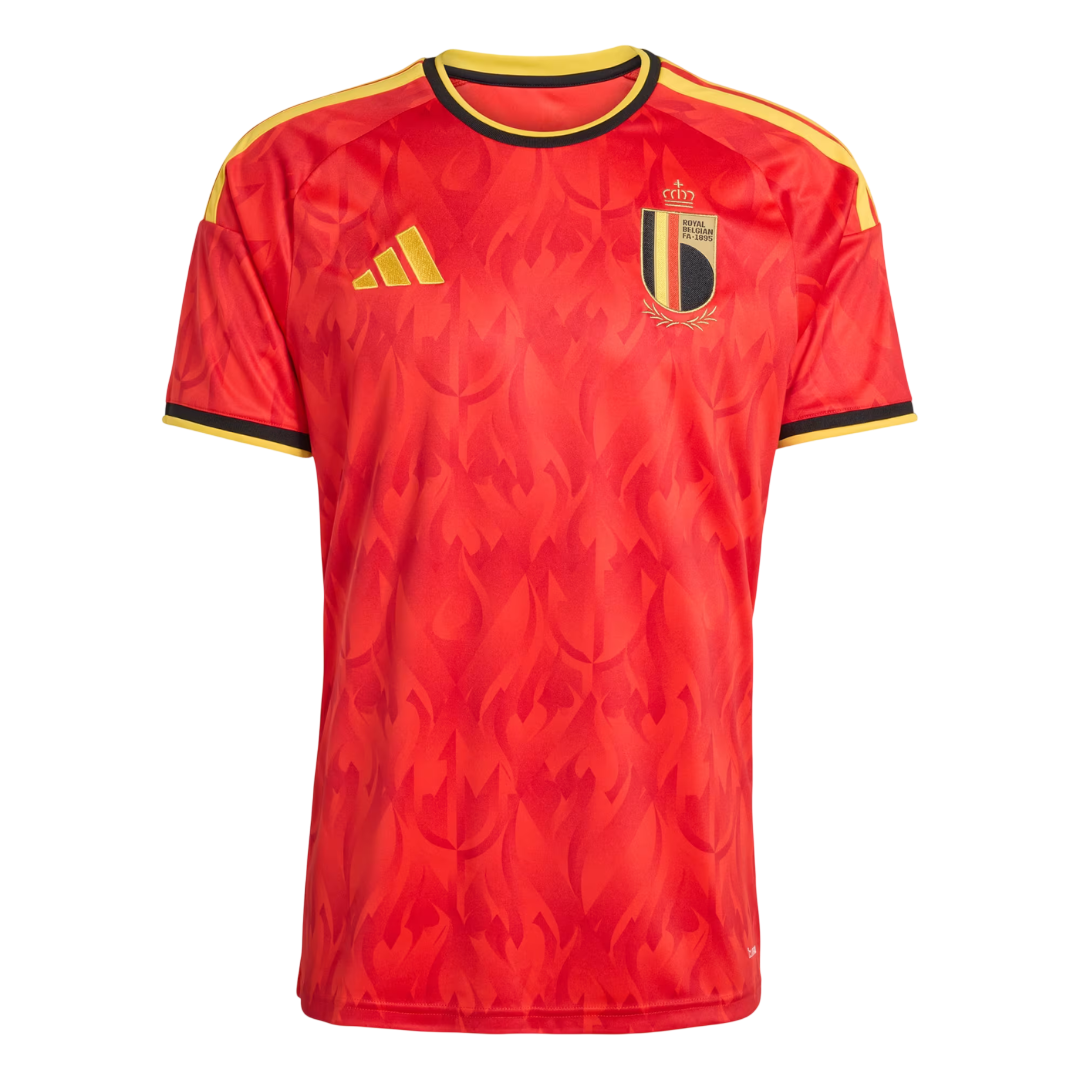 Camisa Bélgica Home 2026 - Adidas Torcedor Masculina