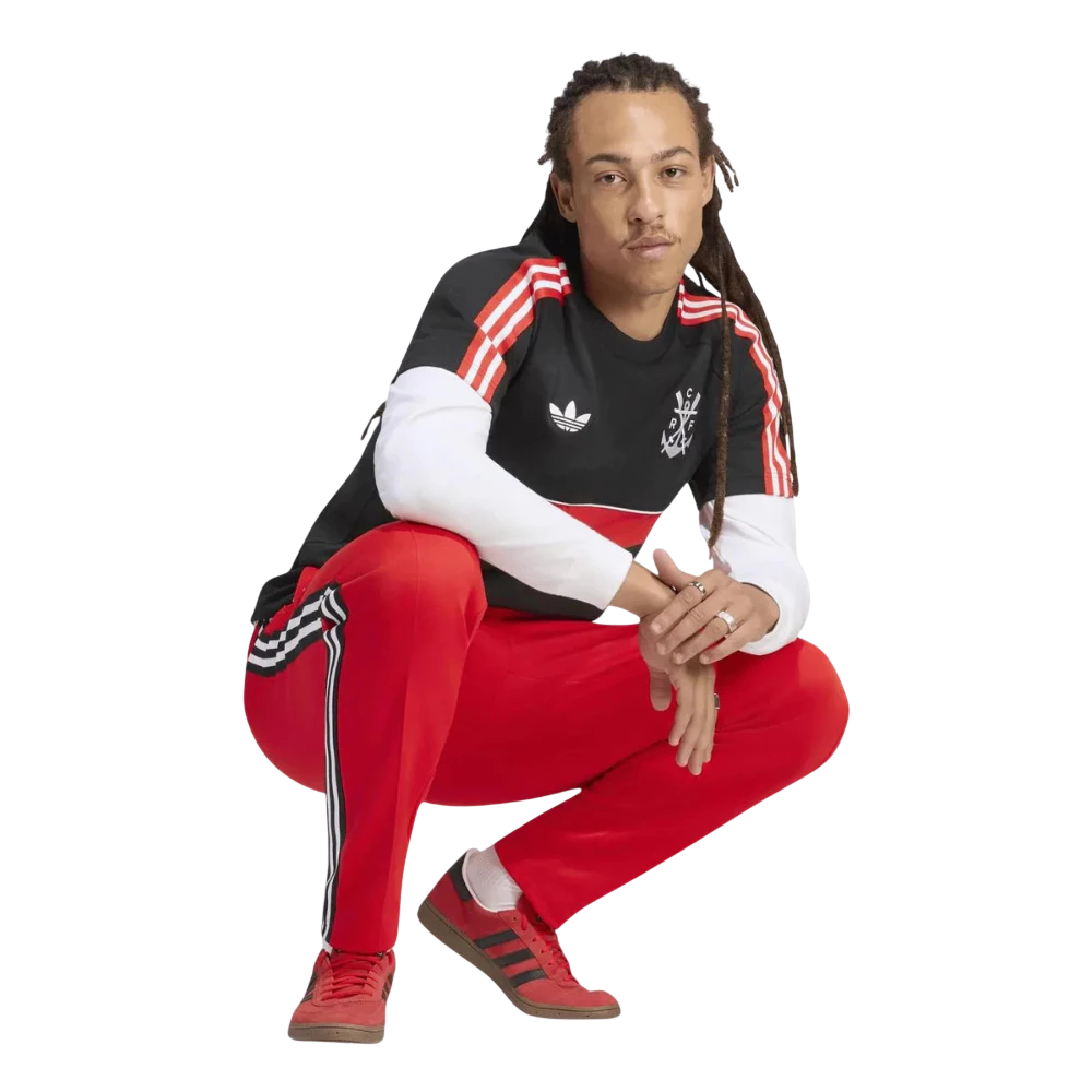 Camisa Flamengo Originals 2 Trefoil 2026/27 - Masculina Preta [PRÉ-VENDA]