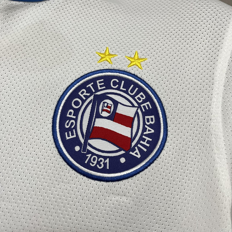 Camisa Bahia Titular 13/14 - Versão Retrô Branca