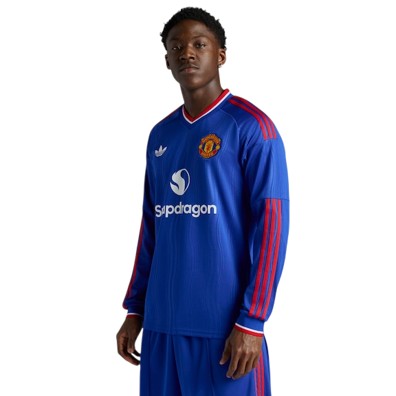 Camisa Manchester United Away Manga Longa 26/27