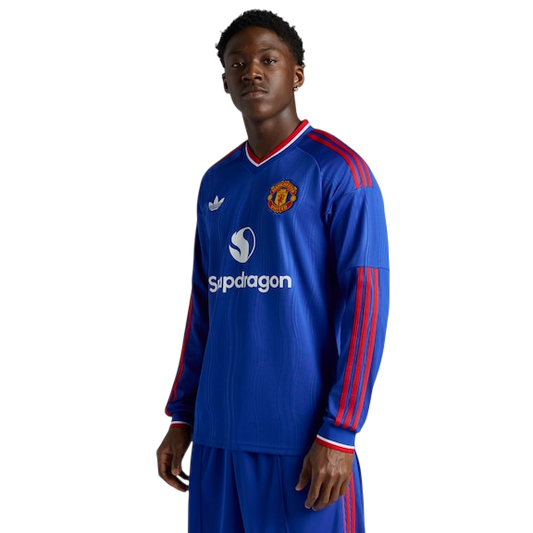 Camisa Manchester United Away Manga Longa 26/27