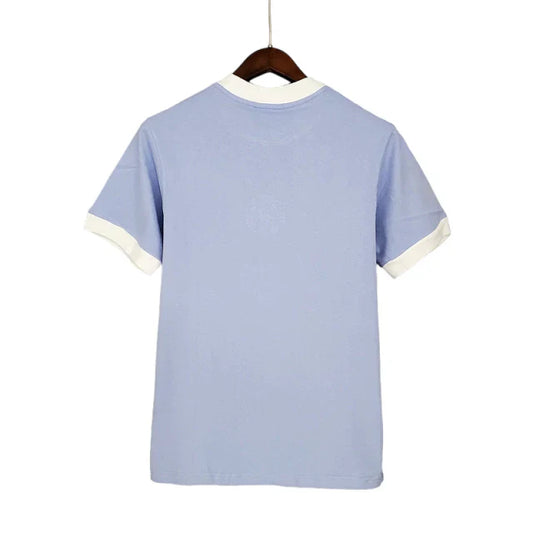 Camisa Manchester City 1972 Azul Retrô