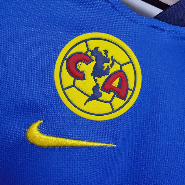 Camisa América-MEX Retrô 2001-2002 Azul - Nike