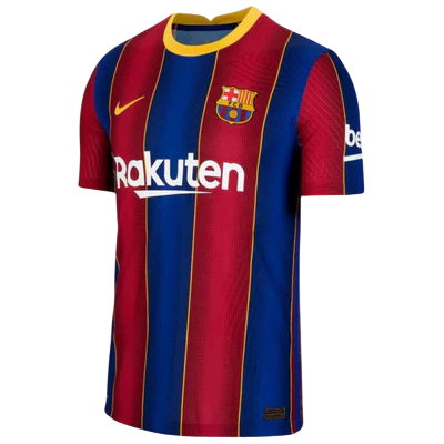 Camisa Barcelona 2020/21 Home Azul e Grená Retrô