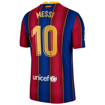 Camisa Barcelona 2020/21 Home Azul e Grená Retrô