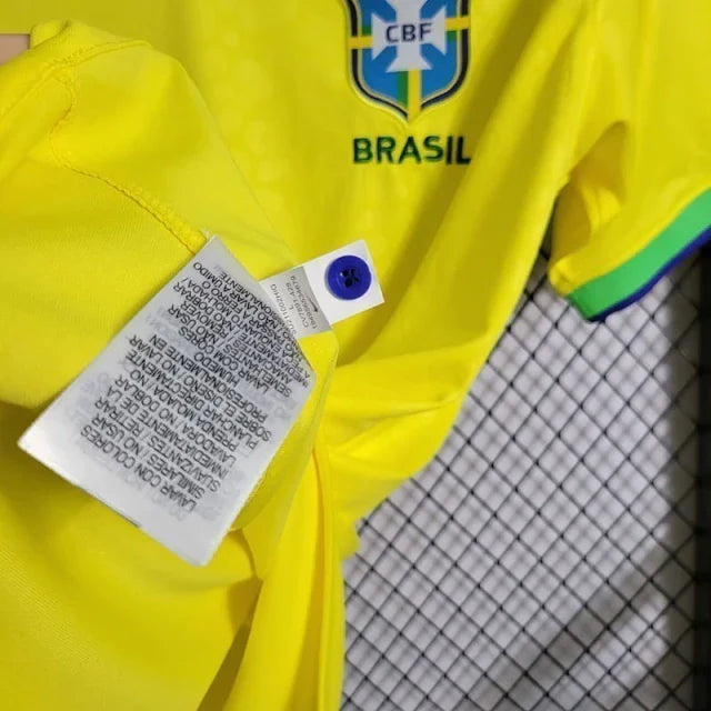 Camisa Brasil Home 22/23 - Nike Torcedor Masculina