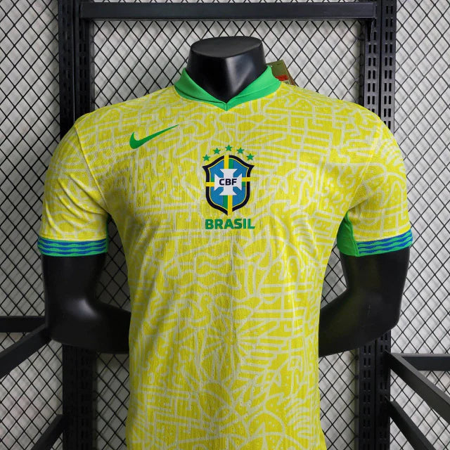 Camisa Brasil Home 24/25 - Nike Jogador Masculina