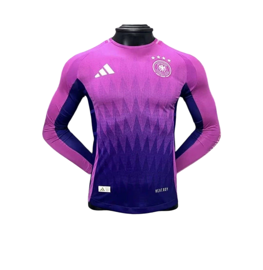 Camisa Alemanha Away Manga Comprida 24/25 - Adidas Versão Jogador