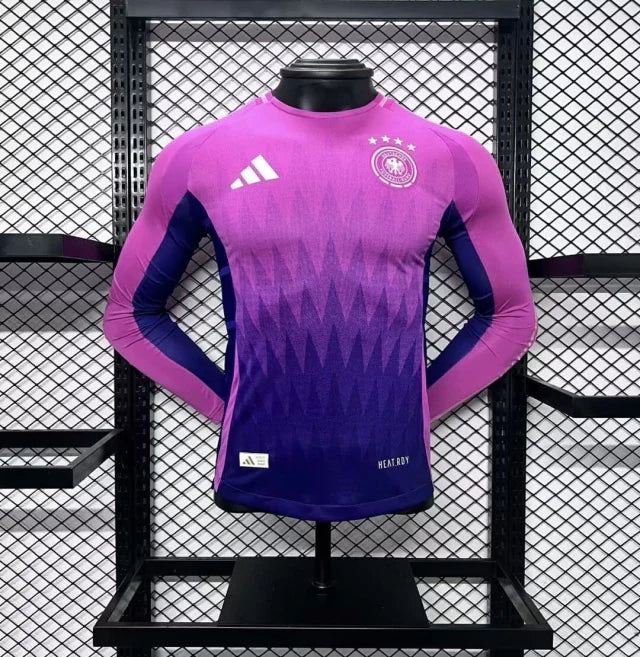 Camisa Alemanha Away Manga Comprida 24/25 - Adidas Versão Jogador