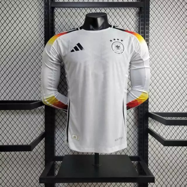 Camisa Alemanha Home Manga Comprida 24/25 - Adidas Versão Jogador