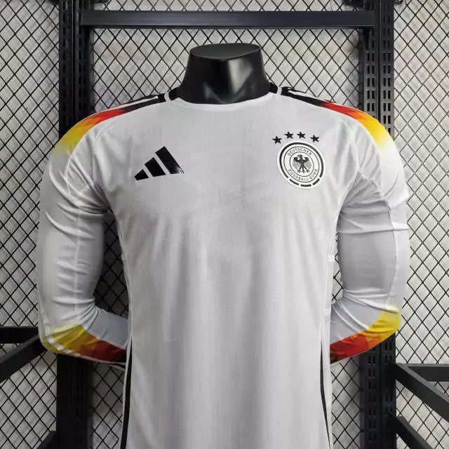 Camisa Alemanha Home Manga Comprida 24/25 - Adidas Versão Jogador