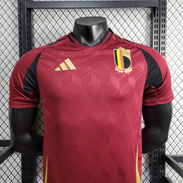 Camisa Bélgica Home 24/25 - Adidas Versão Jogador