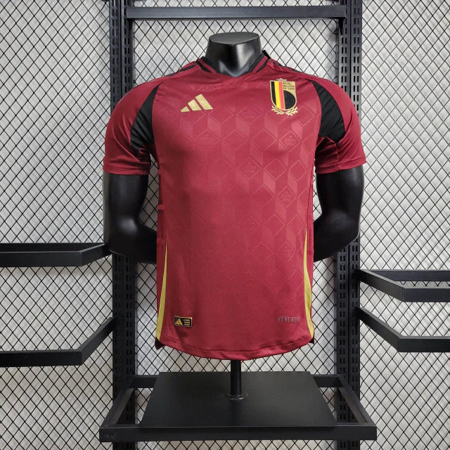 Camisa Bélgica Home 24/25 - Adidas Versão Jogador