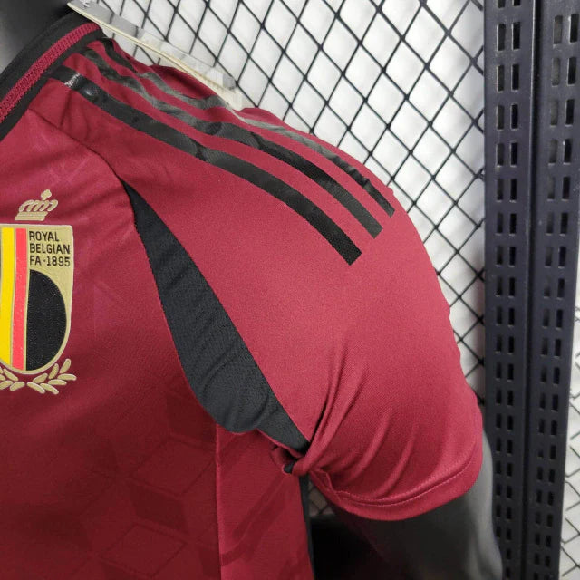 Camisa Bélgica Home 24/25 - Adidas Versão Jogador