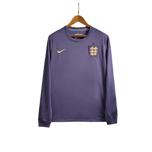 Camisa Inglaterra Away Manga Comprida 24/25 - Adidas Torcedor Masculina