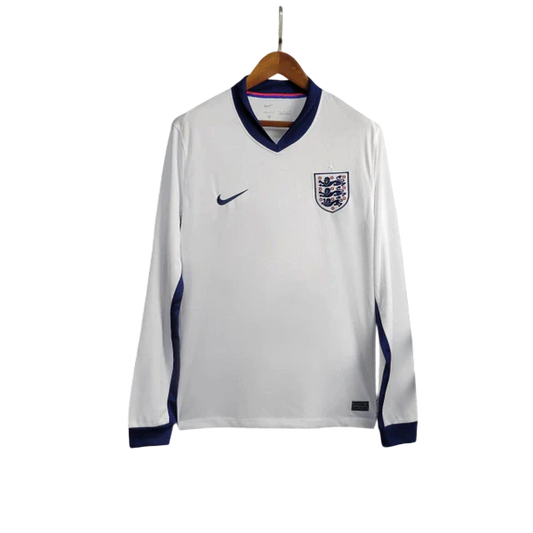 Camisa Inglaterra Home Manga Comprida 24/25 - Adidas Torcedor Masculina