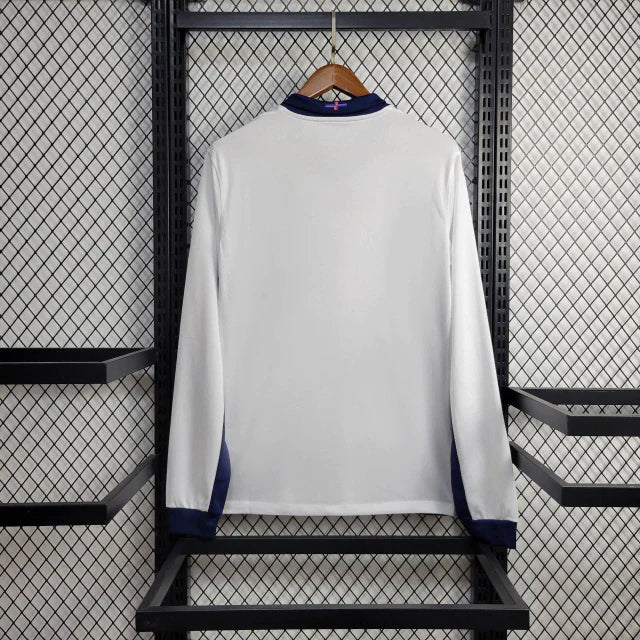 Camisa Inglaterra Home Manga Comprida 24/25 - Torcedor Masculina