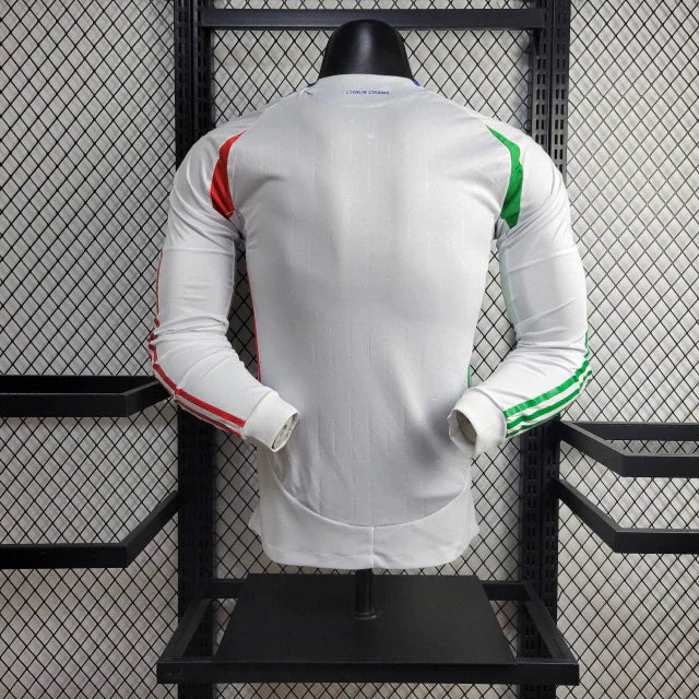 Camisa Itália Away Manga Comprida 24/25 - Adidas Versão Jogador