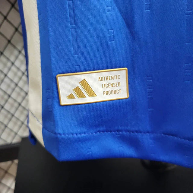 Camisa Itália Home Manga Comprida 24/25 - Versão Jogador
