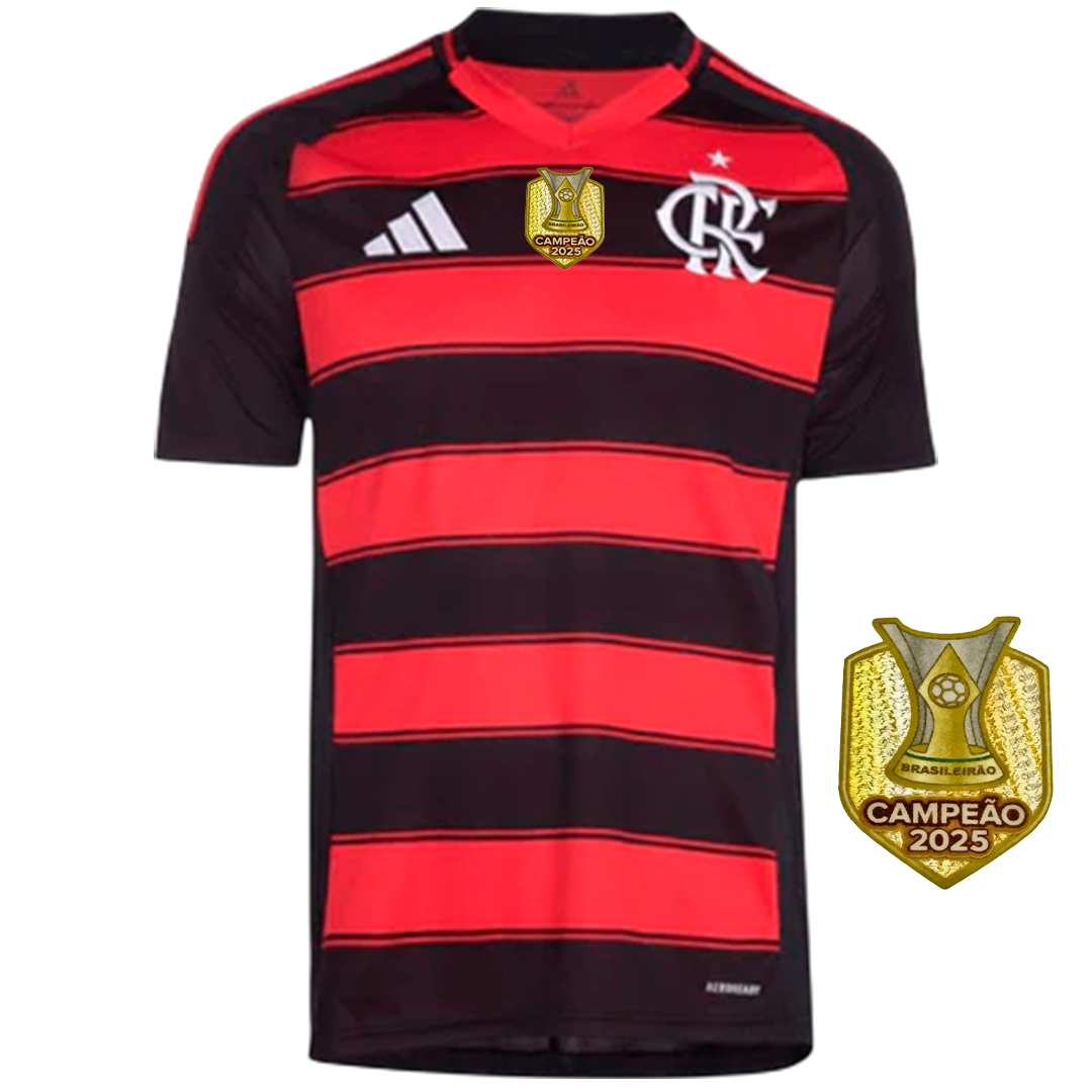 Camisa Flamengo Home 25/26 - Versão Torcedor Masculina