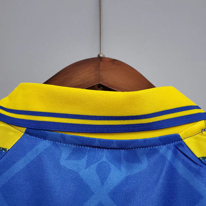 Camisa Parma 1995/97 Azul e Amarelo Retrô
