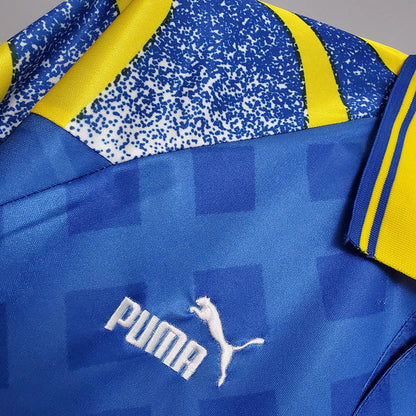 Camisa Parma 1995/97 Azul e Amarelo Retrô