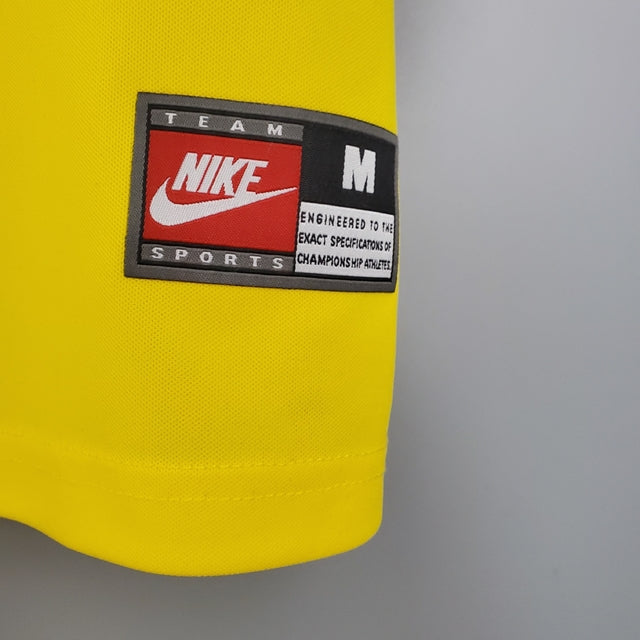 Camisa Retrô Seleção Brasileira I Home 1998/99 Nike Masculino Amarelo