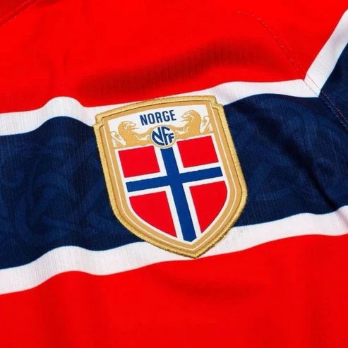 Camisa Noruega Home Copa 2026 - #9 Haaland - Torcedor