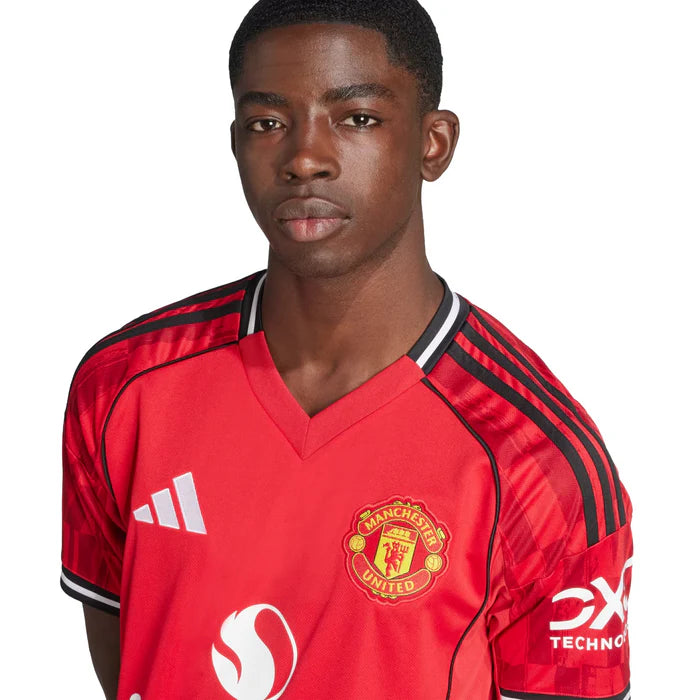 Camisa Manchester United Home 25/26 - Adidas Torcedor Masculina