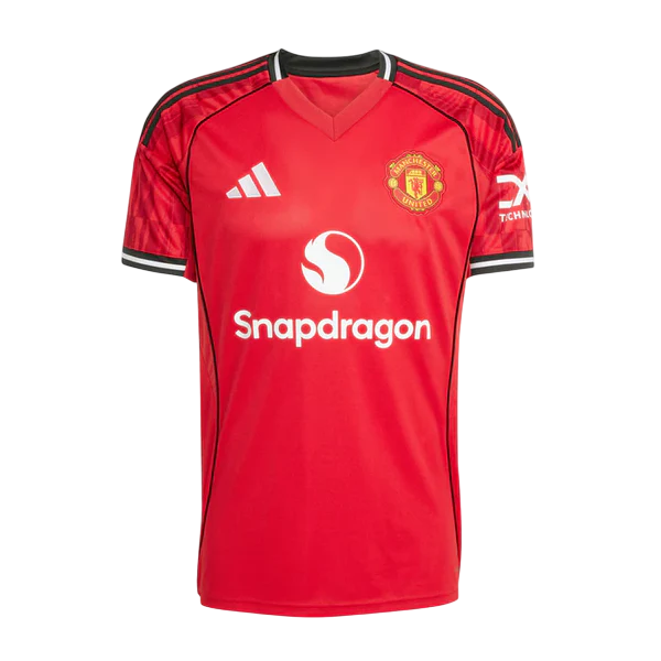Camisa Manchester United Home 25/26 - Adidas Torcedor Masculina