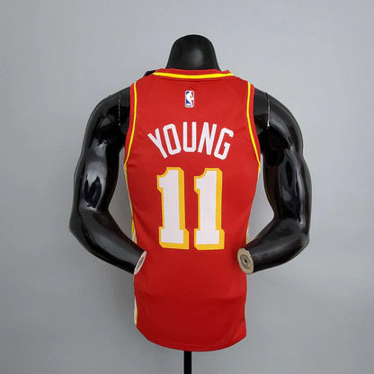 Camiseta Regata Atlanta Hawks Vermelha