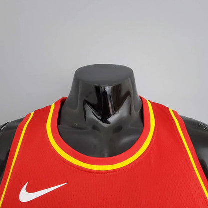 Camiseta Regata Atlanta Hawks Vermelha
