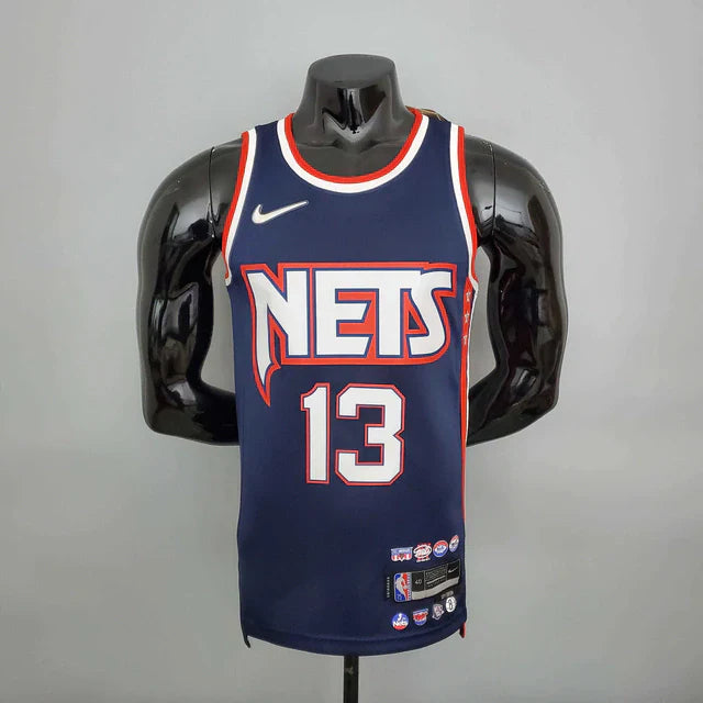 Camisa Regata Brooklyn Nets Azul - Nike - Masculina