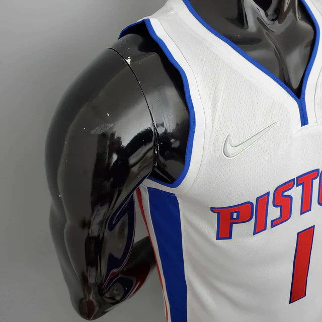 Camisa Regata Detroit Pistons Branca - Nike - Masculina