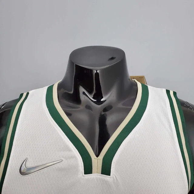 Camisa Regata NBA Milwaukee Bucks Branca - Nike - Masculina