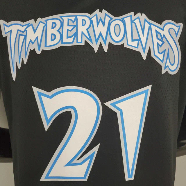 Camisa Regata NBA Minnesota Timberwolves Preta - Masculina