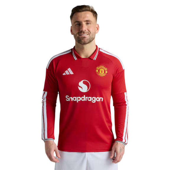 Camisa Manchester United Home Manga Longa 26/27