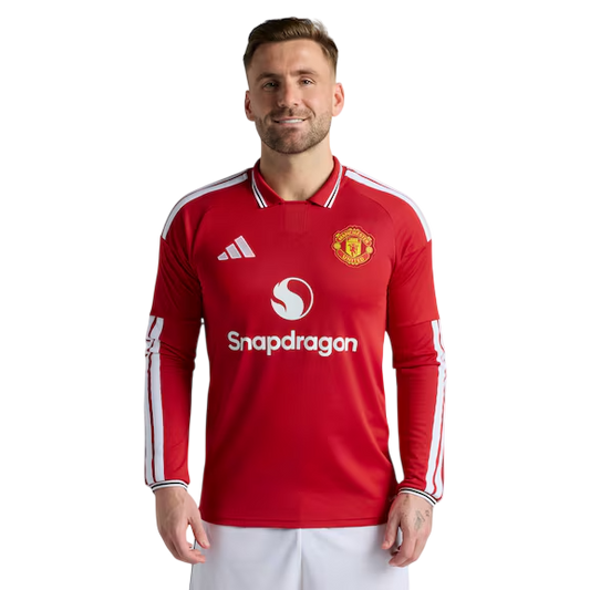 Camisa Manchester United Home Manga Longa 26/27