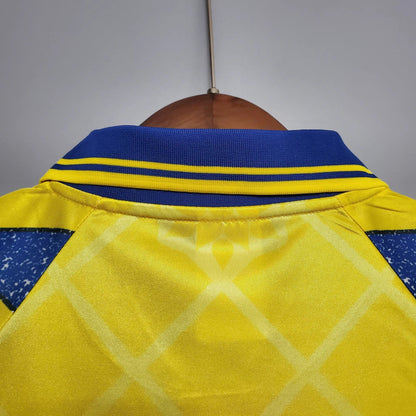 Camisa Parma 1995/97 Amarelo e Azul Retrô