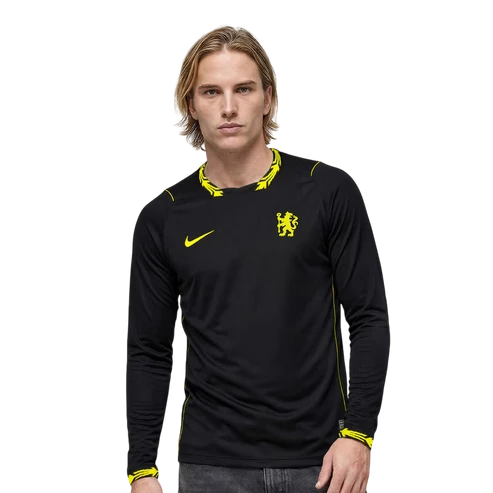 Camisa Chelsea Away Manga Longa 26/27 - Torcedor Masculina