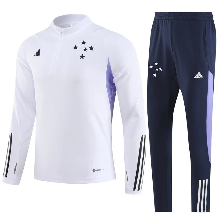 Conjunto de Treino Cruzeiro 2023 Branco