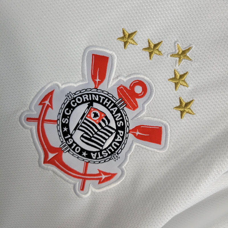 Camisa Corinthians Away 2011 - Versão Retrô Branca