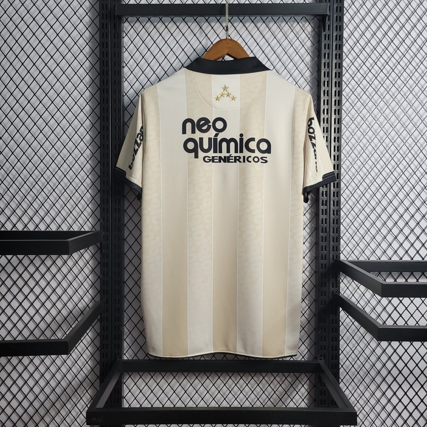 Camisa Corinthians 100th - Versão Retrô Bege