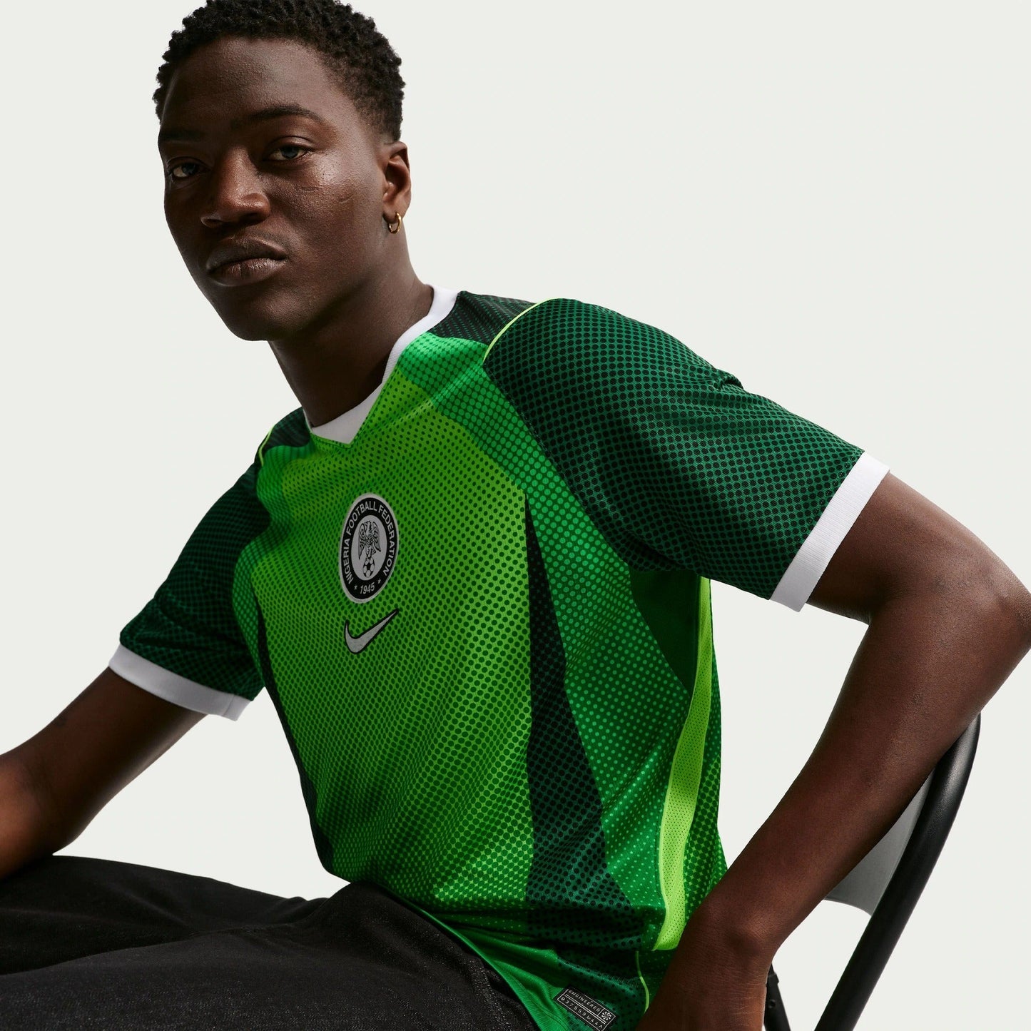 Camisa Nigéria Home 26/27 - Torcedor Masculina