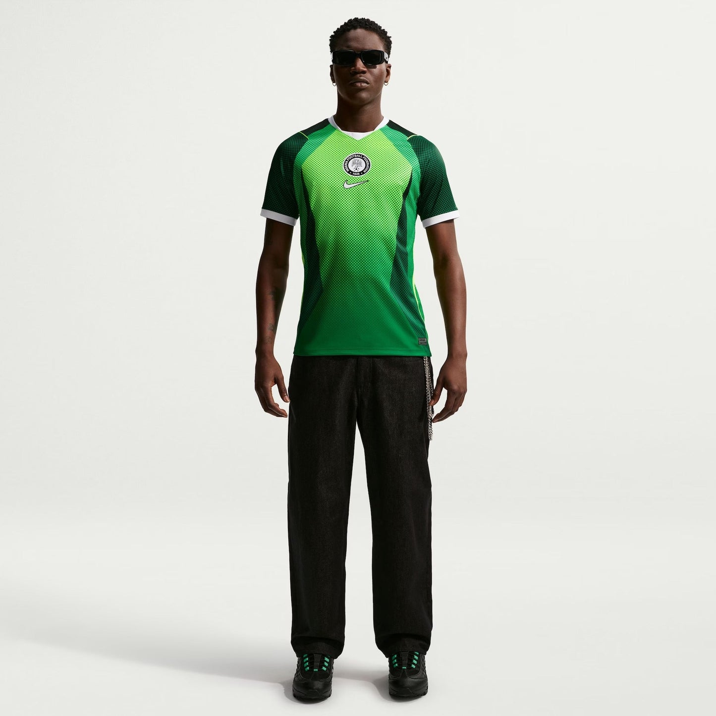 Camisa Nigéria Home 26/27 - Torcedor Masculina