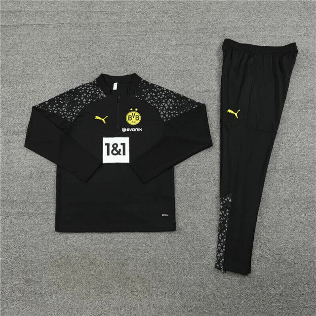 Conjunto de Treino Borussia Dortmund 23/24 - Preto