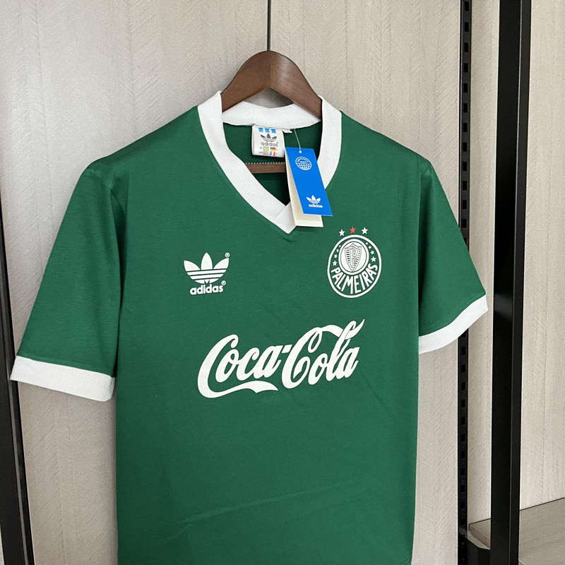 Camisa Palmeiras 1989 Titular - Versão Retrô Coca-Cola