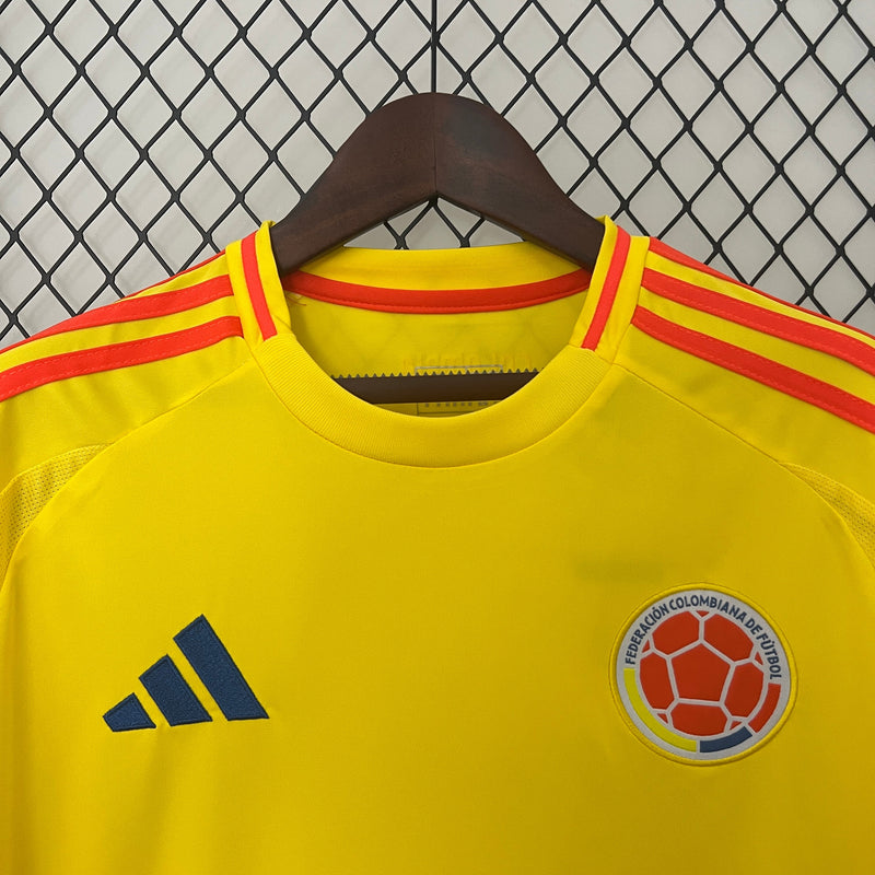 Camisa Colômbia Home 24/25 - Adidas Torcedor Masculina Lançamento